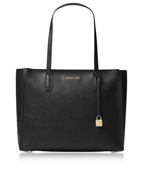 michael kors pebbled leather mercer tote|mercer leather convertible tote.